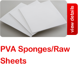 PVA Sponges/Raw Sheets